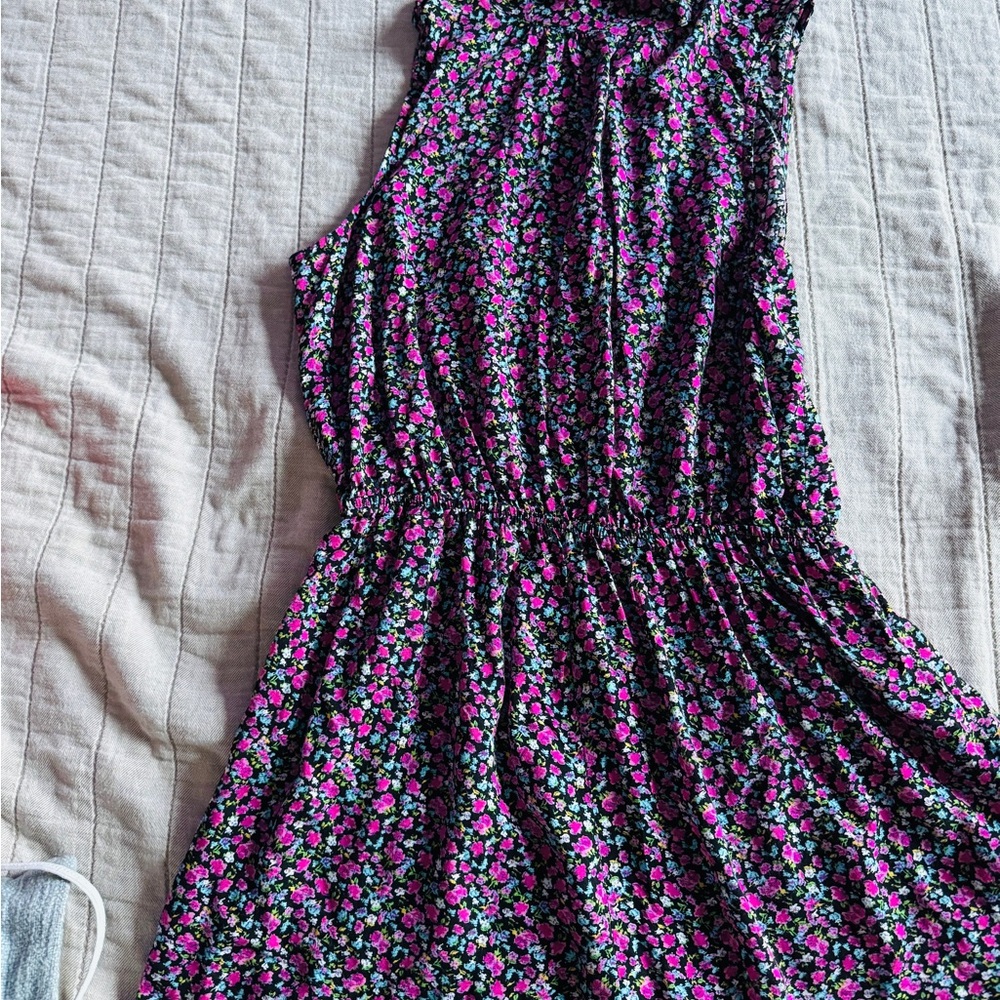 Floral Sleeveless Romper